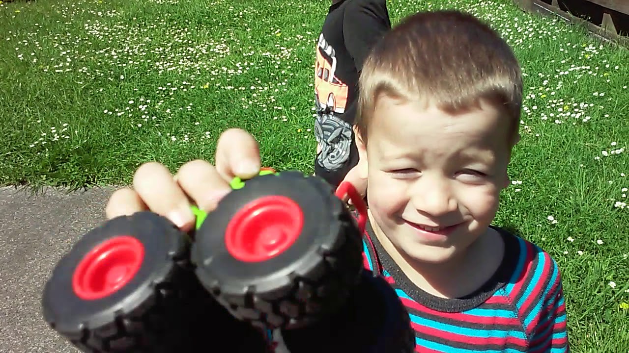 My outdoor toys featuring my brother and my dad YouTube
