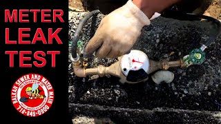 Test For A Water Leak: Water Meter As A Leak Testing Tool