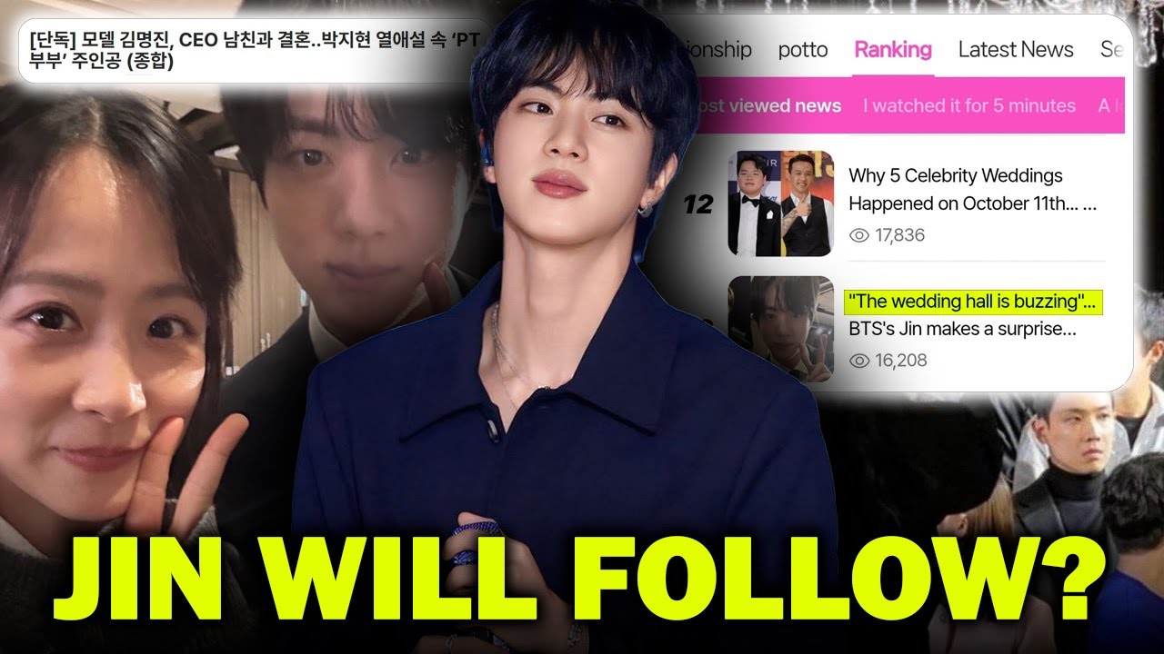 Everyone Stopped Talking When He Walked In — Jin BTS Just Stole the Entire Wedding!