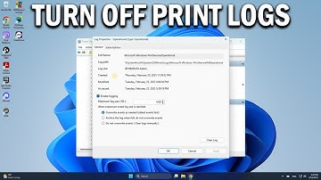 How To Disable Print Logging in Event Viewer on Windows 11/10 - Easy Fix