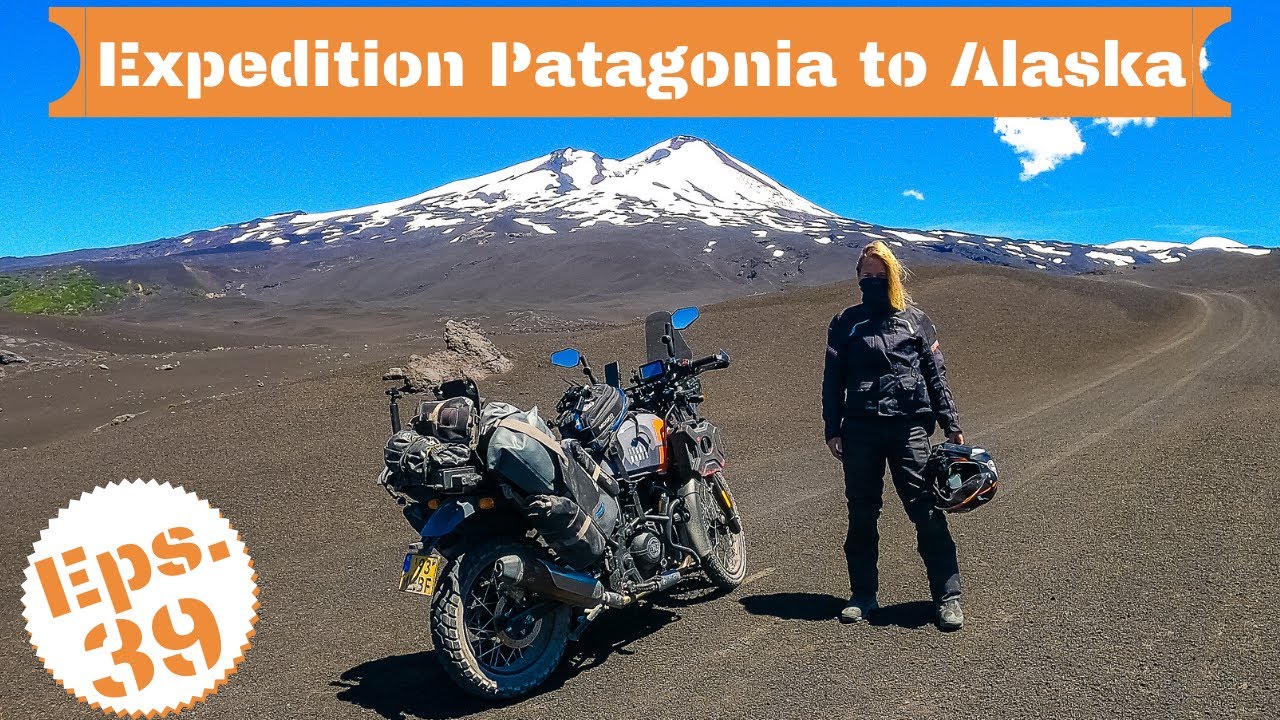 S2   Eps 39 Riding a motorcycle on an ACTIVE VOLCANO