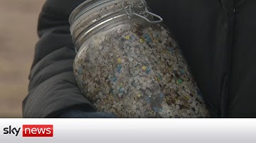 Record number of plastic nurdles found on beaches