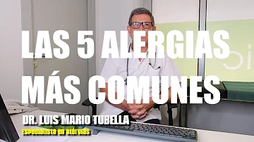 ¿Cuál es la alergia menos común del mundo?