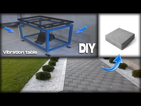 Video: Do-it-yourself Vibrating Table Para Sa Paggawa Ng Mga Paving Slab (29 Na Mga Larawan): Kung Paano Gumawa Ng Isang Vibrating Table Ayon Sa Iyong Mga Guhit Mismo? Laki Ng Homemade Ta