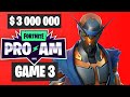 Fortnite World Cup PRO AM Game 3 Highlights [Fortnite World Cup Highlights]
