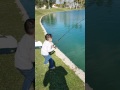 Monster fish caught by my kid