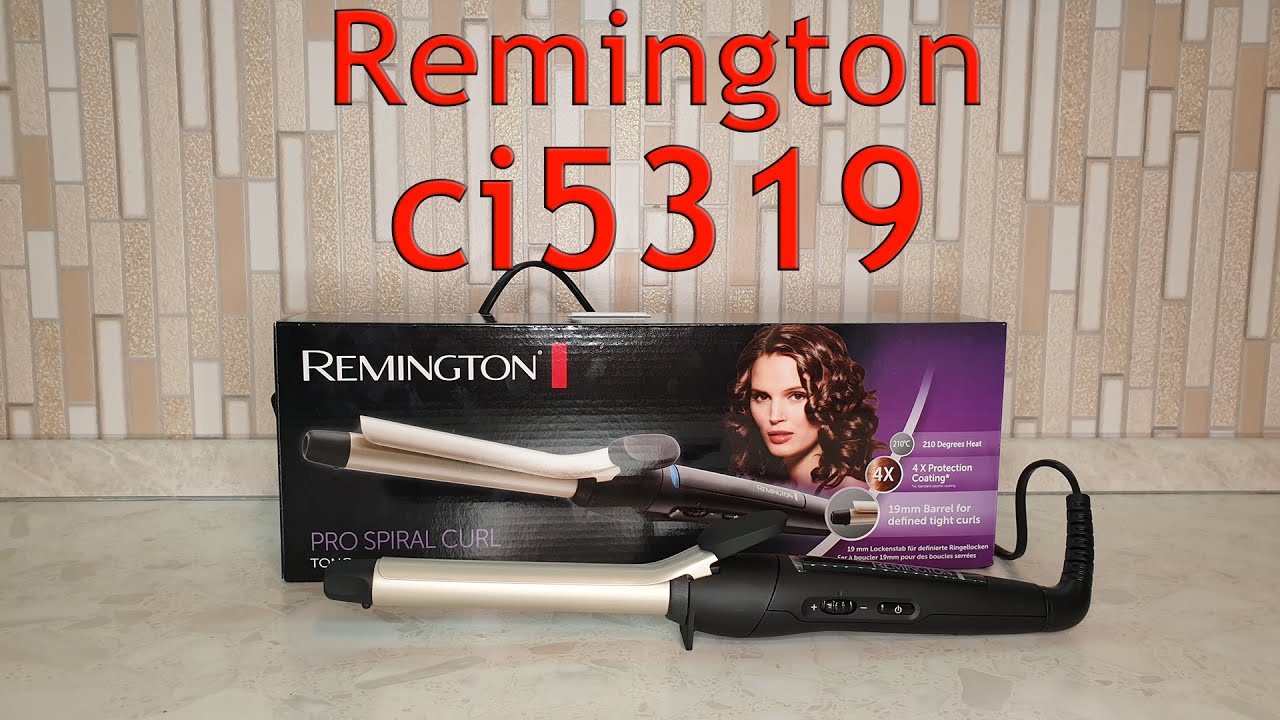 Remington Pro Spiral CI5319 buy curling Iron: prices, reviews