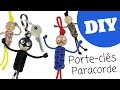 Tuto  porte cls bonhomme en paracorde diy  tutoriel vido 10 doigts