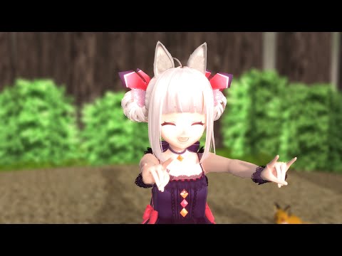 【MMD】キツネダンス【おうまゆう】