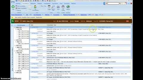 Completing a referral in the DXS clinical decision support system