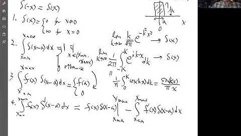 Jackson Section 1.2 Dirac delta function