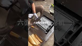 Famous #Six-sided Gas-Powered Egg Roll Machine# Great for Small Business Startups and Street Vendors🤪 Profile