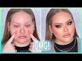 БЮДЖЕТНАЯ Сногсшибательная Макияж Трансформация | ПЕРЕВОД NikkieTutorials