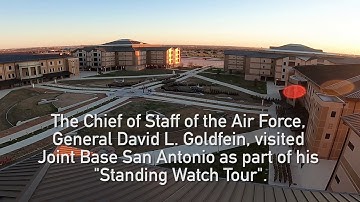 CSAF visits the Gateway Wing for his Stand Watch Tour