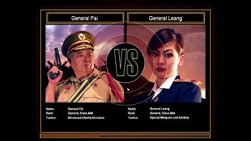 Command & Conquer Shockwave Challenge General Fai VS General Leang Hard Mode #9
