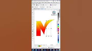M Letter Logo Design Coreldraw #shorts #logo #graphicdesign #coreldraw