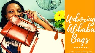 Unboxing Alibaba Handbags-plus Revealing South African shipping Agent