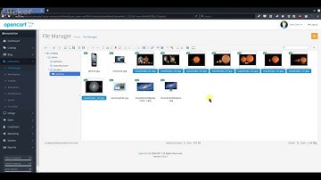 OpenCart Extended File & Image Manager (Elfinder)