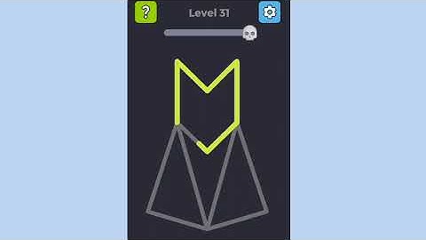 Single Line Puzzle Drawing Level 31