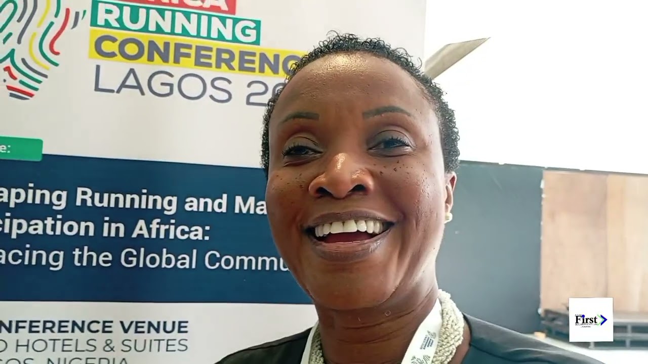 The ever smiling lady from the smiling coast of The Gambia, Amie Jallow, on Athletics in Africa