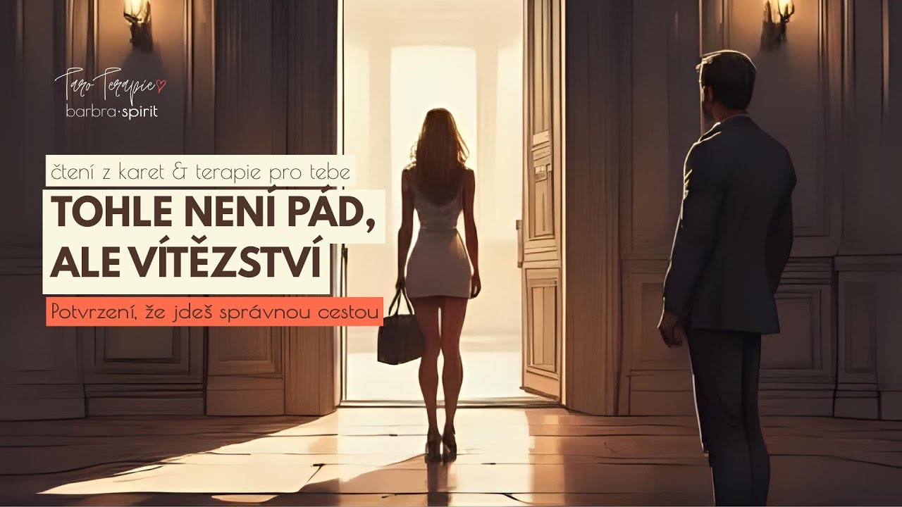 Potvrzení, že jdeš správně. To není PÁD, ale VÍTĚZSTVÍ #taroterapiebarbraspirit #barbraspirit #tarot