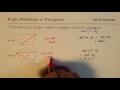 How to Calculate Sum of Interior Angles for any Convex Polygon - YouTube