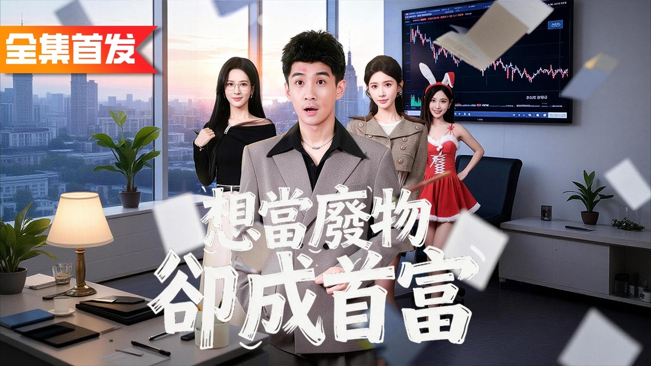 穿成首富之子，他只想躺平擺爛，首富老爸卻放話：搞垮公司就送你10億！他轉頭瘋狂敗家投資夕陽產業，離譜操作竟讓公司市值一夜暴漲千億，直接躋身全球第一財團，被全家當商業之神！《想當廢物卻成首富》