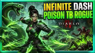 Diablo 4 Season 14 Godly Speed Rogue Build Infinite Dashes Pit 100+ Poison Twisting Blades is BACK