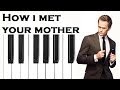 How I met your mother Soundtrack Piano cover intro credits