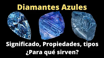 ¿Por qué es tan raro el diamante azul?