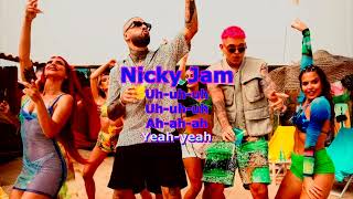 Nicky Jam x Beėle - Calor  Karaoke Instrumental Letra Liryca 2023