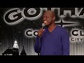 Orlando Baxter at NYC's Gotham Comedy Club