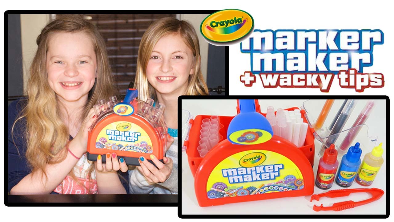 Crayola Marker Maker Wacky Tips