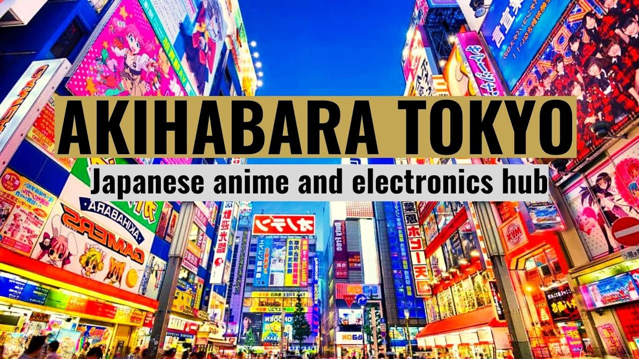Tokyo Akihabara is the most popular area for fans of anime manga and  games in Tokyo Metropolis Nightlife on the streets of Japan Stock Photo   Alamy