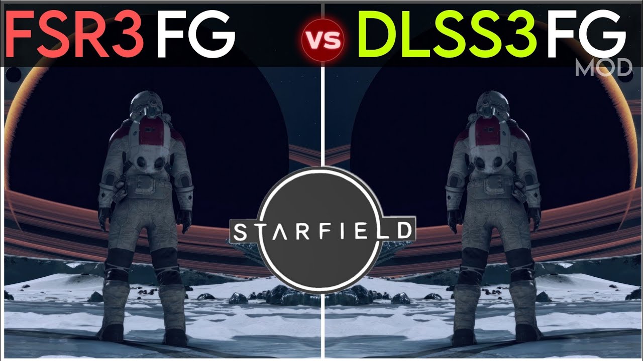 Starfield - FSR 3 Frame Gen vs DLSS 3 Frame Gen - Official Update - RTX ...
