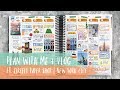 PLAN WITH ME + VLOG | ft. firefly paper shop | erin condren vertical