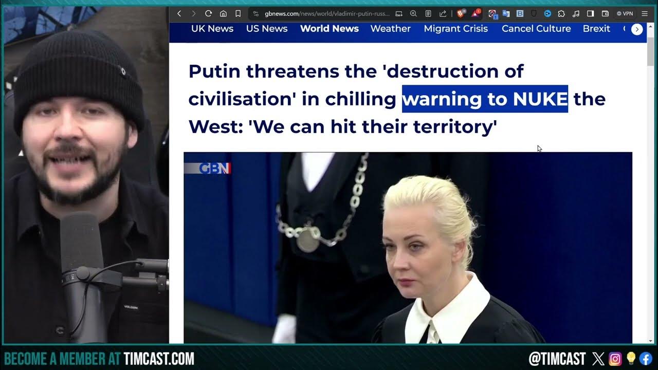 Putin Threatens To NUKE THE WEST If NATO Invades, WW3 Escalation At The BRINK, May Start BY NOVEMBER