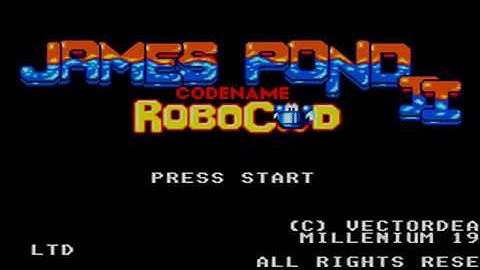 Sega Master System - James Pond 2: Codename Robocod Intro (HD)