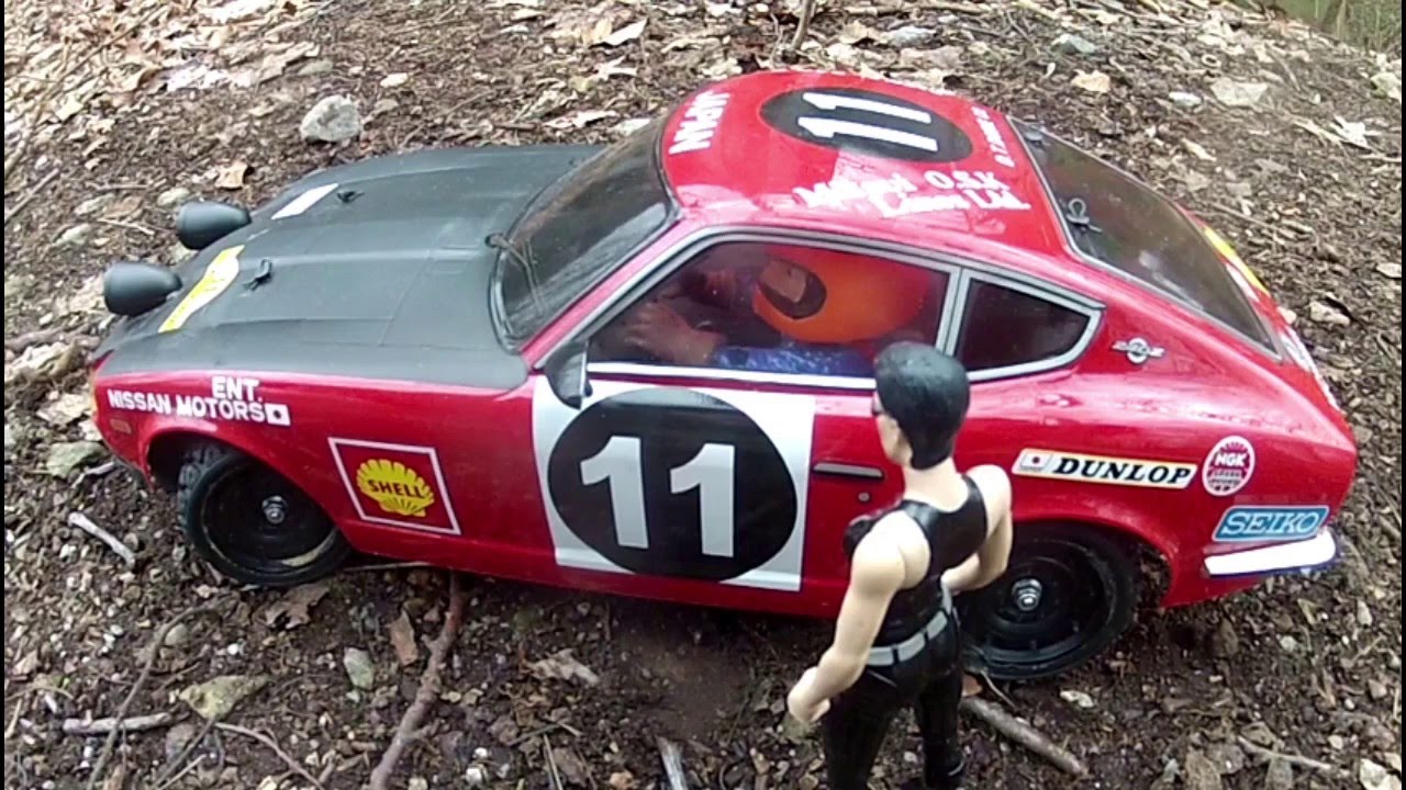 Tamiya Df 03ra Datsun 240z Rally Mission Impossible Adventure Youtube