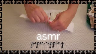 ASMR  》 Paper Ripping  ▪︎ Sleep and Relaxation ▪︎ No Talking