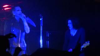 Marilyn Manson live "Killing Strangers" Starland Ballroom Jan 24th 2015