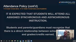 Attendance Policy for Distance Learning