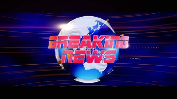 Unreal Engine Motion Design ~ "Breaking News" Flying Logo