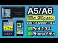 FREE iCloud Bypass tool A5/A6 Without Arduino No Need Register SN