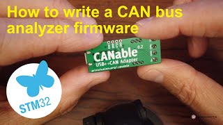 CANable open source CAN bus analyzer firmware screenshot 5