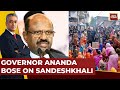 Newstoday With Rajdeep Sardesai LIVE: Governor CV Ananda Bose Exclusive On Sandeshkhali Clashes