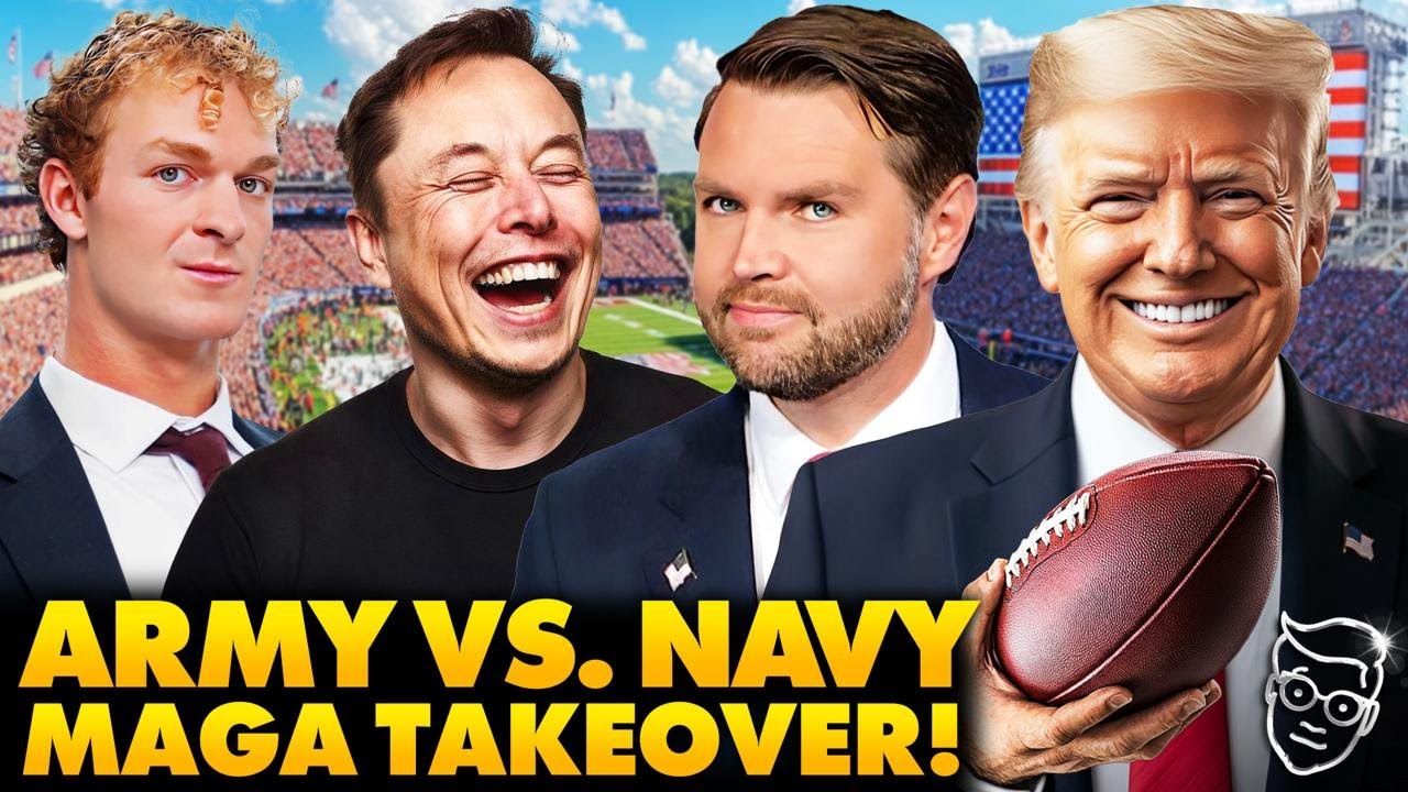 Trump Welcomed Like Conquering HERO at Army-Navy Game | Listen to the Crowd ROAR | CHILLS 🇺🇸