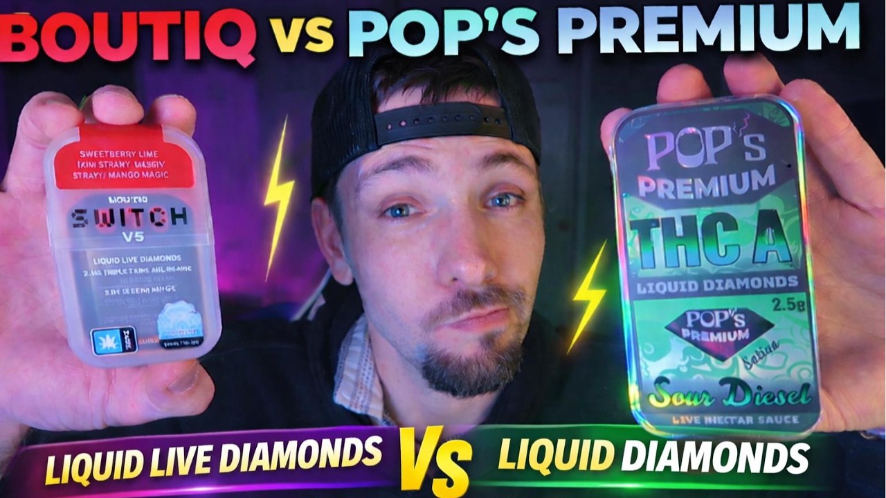 Boutiq V5 Triple Chamber vs Pop’s Premium Liquid Diamonds 🔥 Flavor or Potency? (JK Distro Review)
