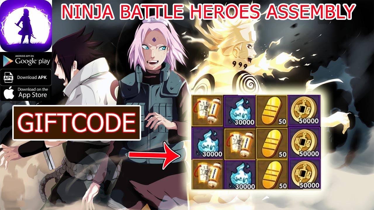 Ninja Battle Heroes Assembly & All Redeem Codes | 3 Giftcodes Ninja Battle Heroes Assembly