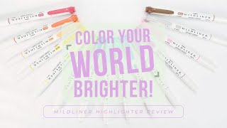 Color Your World Brighter! Mildliner Highlighter Review: Vibrant, Smudge-Free Highlighting!